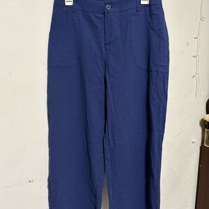 SHEIN women’s Wide Leg Pants in Navy Blue